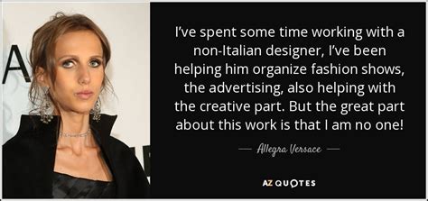 Allegra Versace Quotes 